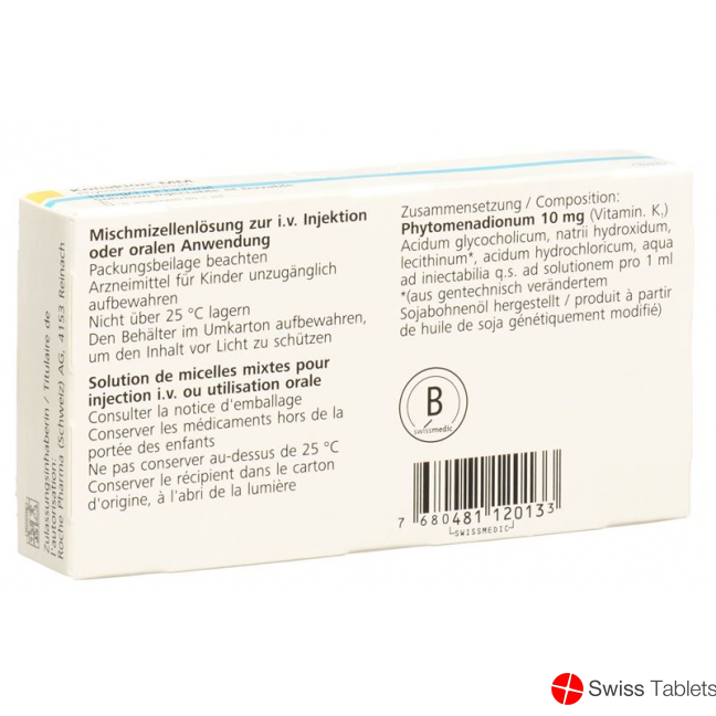 Konakion Mm Lösung 10mg 5 Ampullen 1ml buy online
