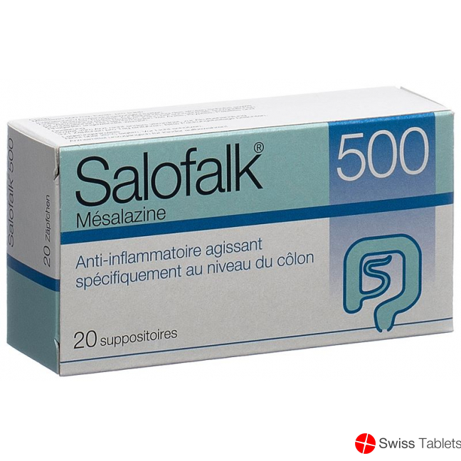 Salofalk Zäpfchen 500mg 20 Stück buy online