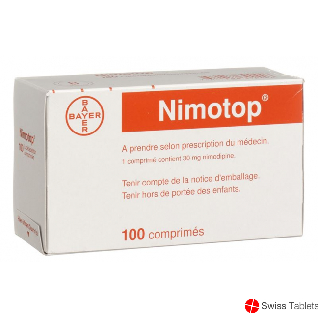 Nimotop Lacktabletten 30mg 100 Stück buy online