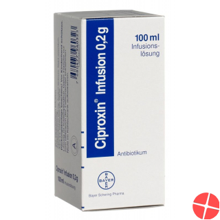 Ciproxin Infusionslösung 0.2g Flasche 100ml