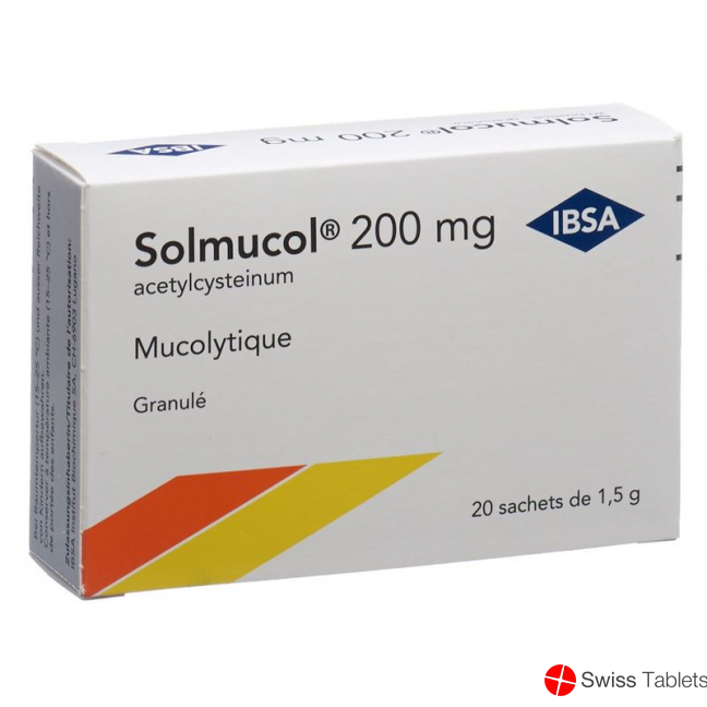 Solmucol 200mg 20 Beutel buy online