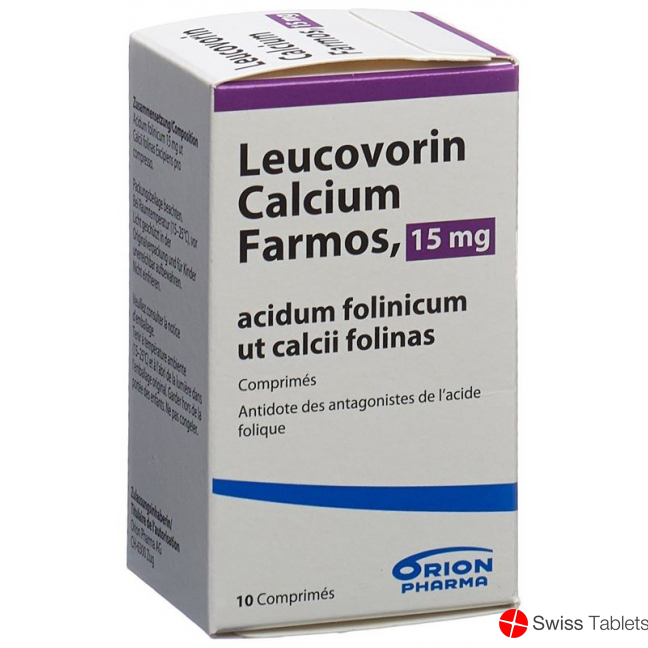 Leucovorin Calcium Farmos Tabletten 15mg 10 Stück buy online