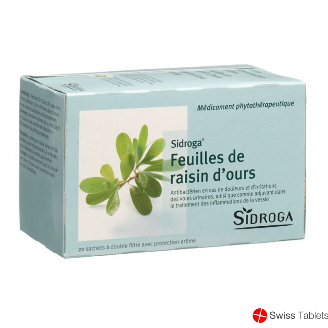 Sidroga Baerentraubenblätter Tee Beutel 20 Stück buy online