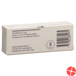 Plendil Retard Tabletten 5mg 20 Stück