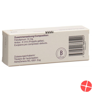 Plendil Retard Tabletten 10mg 20 Stück