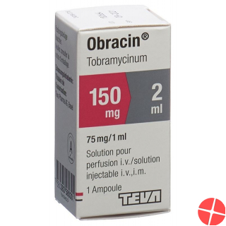 Obracin Injektionslösung 150mg/2ml Durchstechflasche 2ml