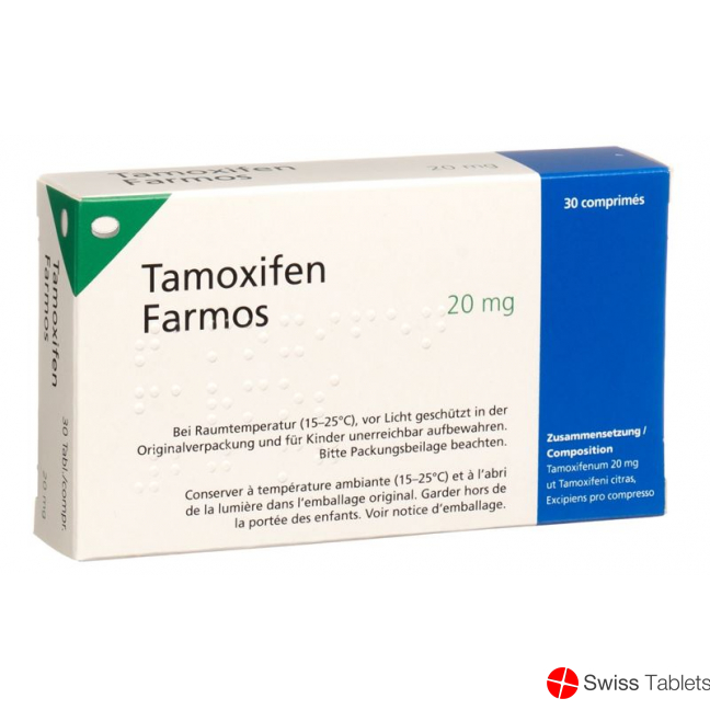 Tamoxifen Farmos Tabletten 20mg 30 Stück buy online