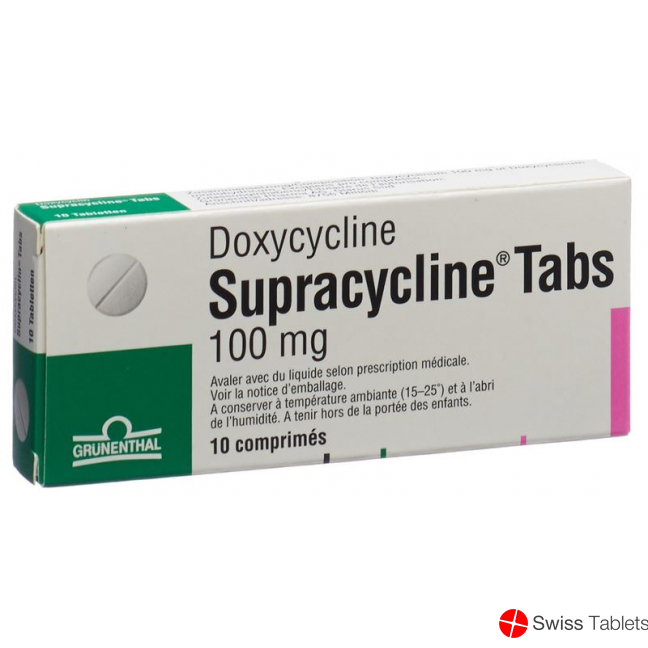 Supracyclin Tabs Tabletten 100mg 10 Stück buy online