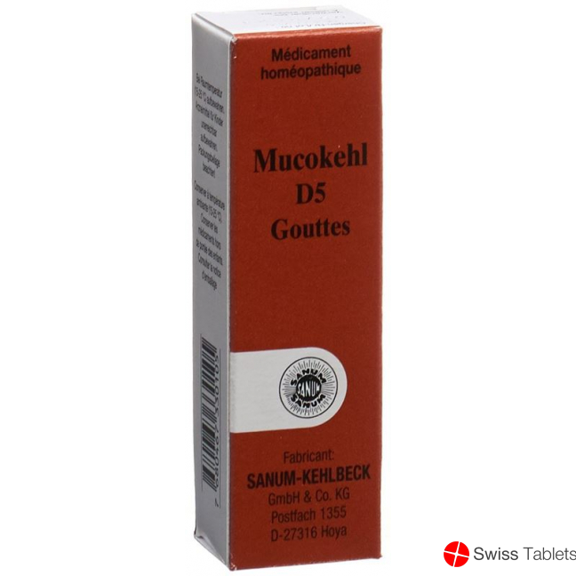 Mucokehl Tropfen D 5 10ml buy online
