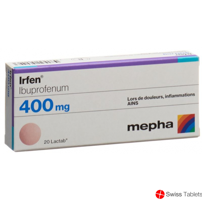 Irfen 400mg 20 Tabletten buy online