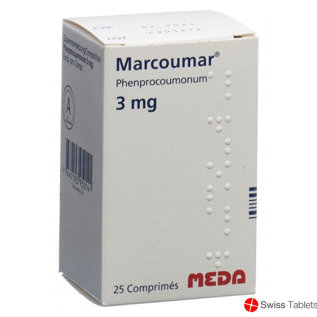 Marcoumar Tabletten 3mg 25 Stück buy online
