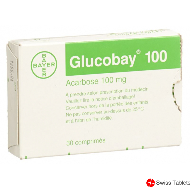Glucobay Tabletten 100mg 30 Stück buy online