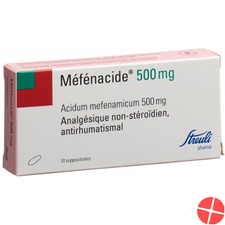 Mefenacid Zäpfchen 500mg 10 Stück