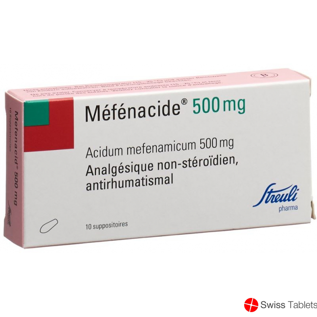 Mefenacid Zäpfchen 500mg 10 Stück buy online