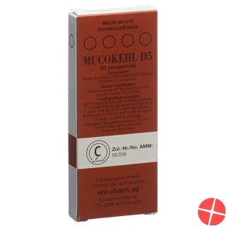 Mucokehl Tabletten D 5 20 Stück