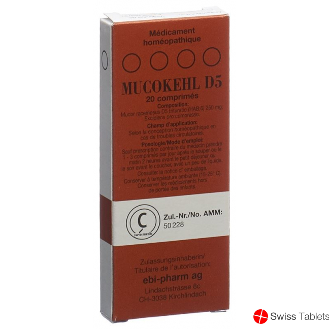 Mucokehl Tabletten D 5 20 Stück buy online