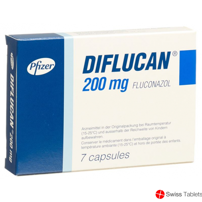 Diflucan Kapseln 200mg 7 Stück buy online