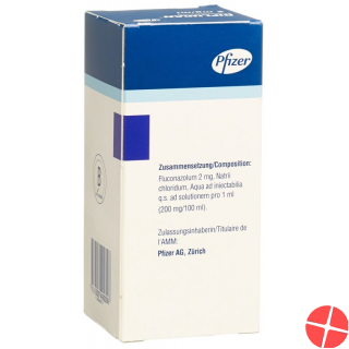 Diflucan Infusionslösung 200mg/100ml i.v. Durchstechflasche 100ml