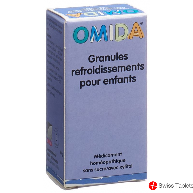 Omida Erkältungschuegeli Kind ohne Zucker 10g buy online