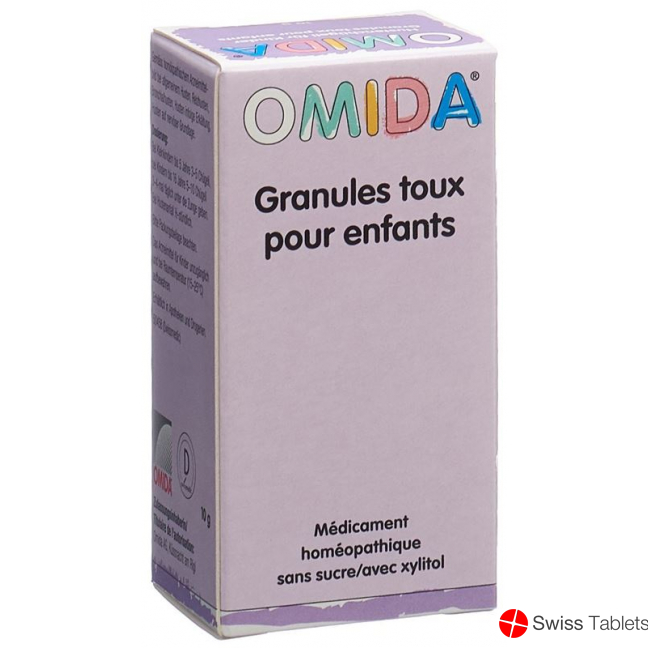 Omida Hustenchuegeli Kind ohne Zucker 10g buy online
