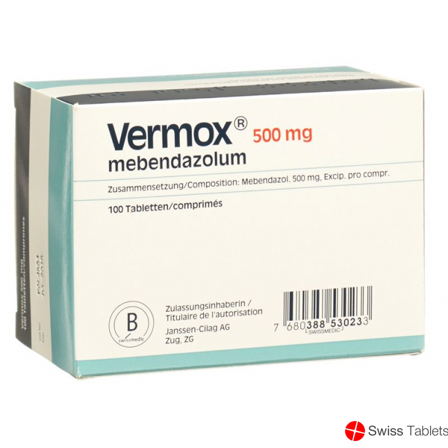 Vermox Tabletten 500mg 100 Stück buy online