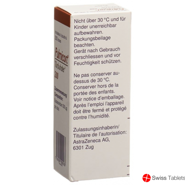 Pulmicort 200 Turbuhaler 0.2mg 200 Dos buy online