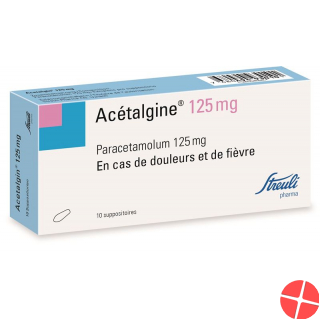 Acetalgin 125mg 10 Zäpfchen
