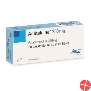 Acetalgin 250mg 10 Zäpfchen
