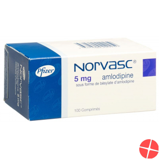 Norvasc Tabletten 5mg 100 Stück