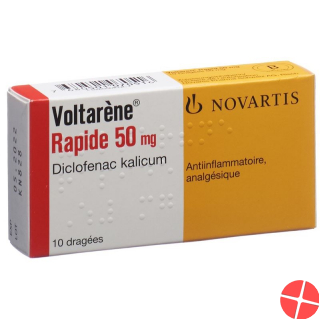 Voltaren Rapid 50mg 10 Dragées
