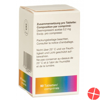 Minirin Tabletten 0.2mg 90 Stück