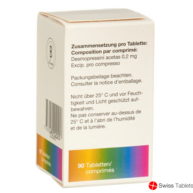 Minirin Tabletten 0.2mg 90 Stück buy online