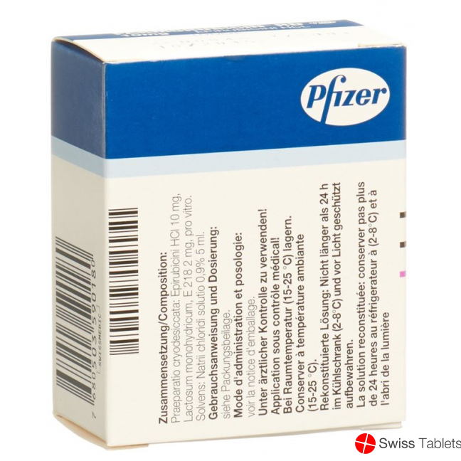 Farmorubicin Rd Trockensubstanz 10mg C Solv Ampullen buy online