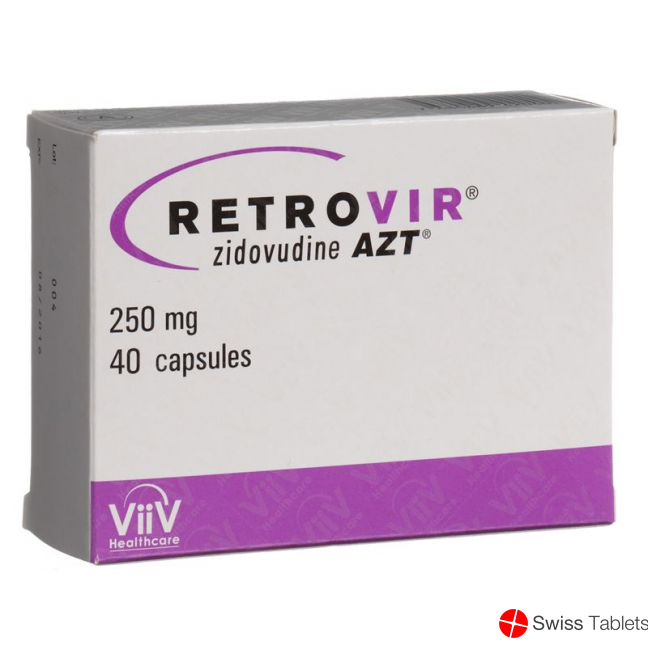 Retrovir Azt Kapseln 250mg 40 Stück buy online
