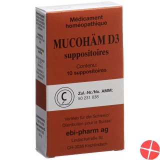 Mucohaem Zäpfchen 10 Stück
