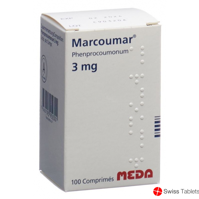 Marcoumar Tabletten 3mg 100 Stück buy online