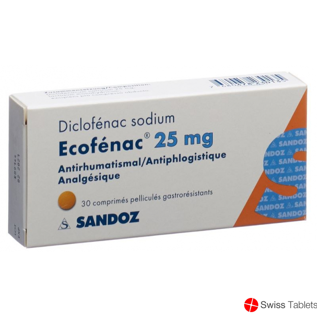Ecofenac Filmtabletten 25mg 30 Stück buy online