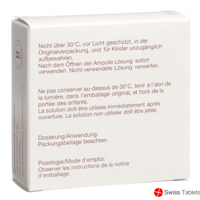 Vitamin B12 Amino Injektionslösung 1000mcg 10 Ampullen 1ml buy online