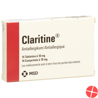 Claritine 10mg 14 Tabletten