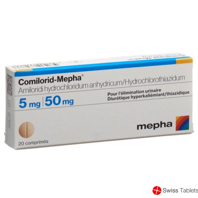 Comilorid Mepha Tabletten 5/50 20 Stück buy online