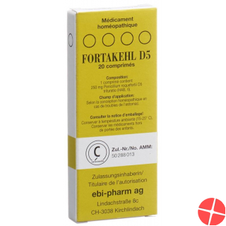Fortakehl Tabletten D 5 Trit 20 Stück