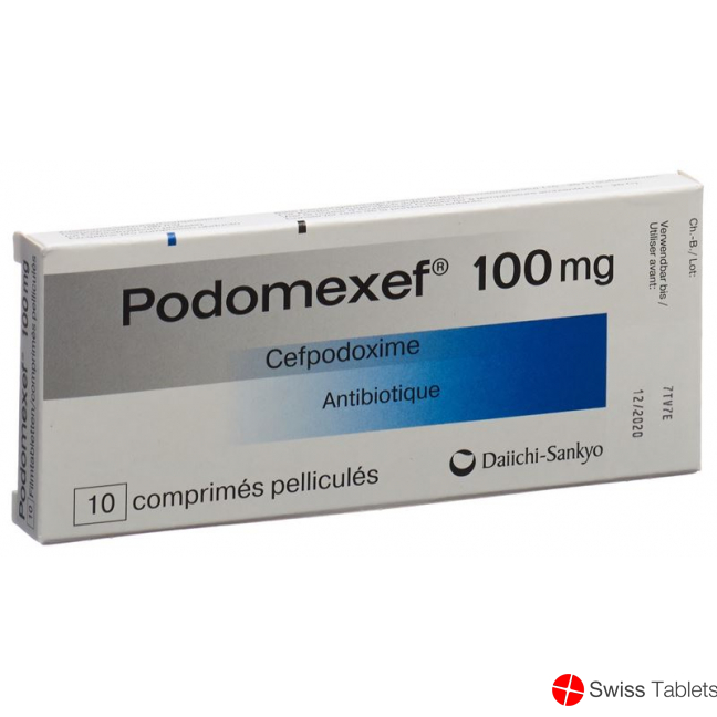 Podomexef Filmtabletten 100mg 10 Stück buy online