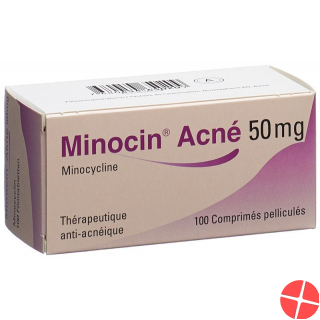 Minocin Akne 50mg 100 Tabletten