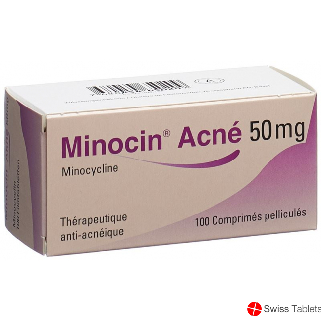 Minocin Akne 50mg 100 Tabletten buy online