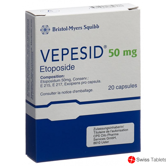 Vepesid Kapseln 50mg 20 Stück buy online