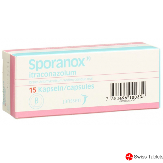 Sporanox Caps 100mg 15 Stück buy online