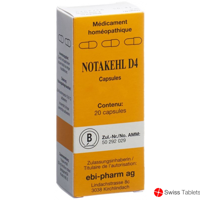 Notakehl Kapseln D 4 20 Stück buy online