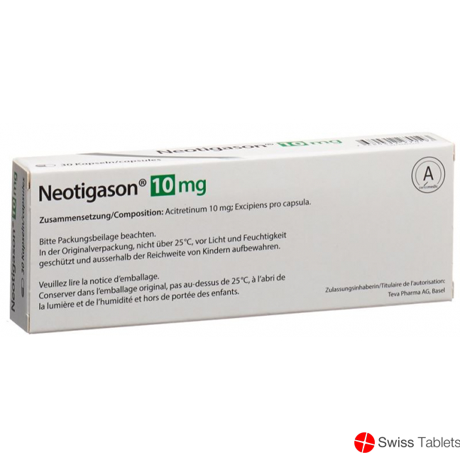 Neotigason Kapseln 10mg 30 Stück buy online
