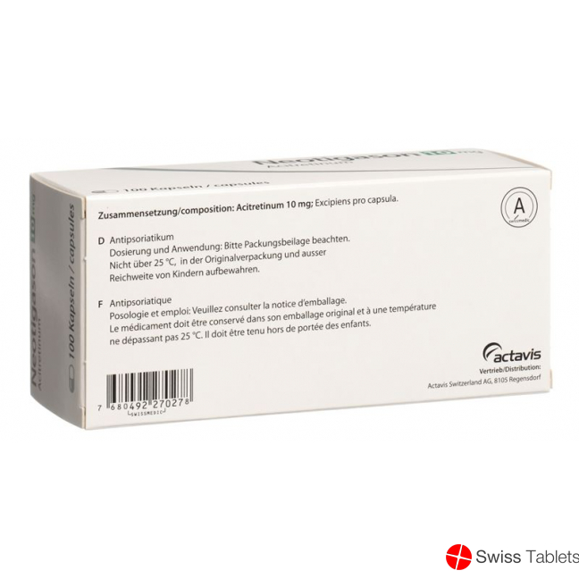 Neotigason Kapseln 10mg 100 Stück buy online