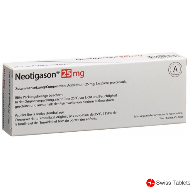 Neotigason Kapseln 25mg 30 Stück buy online